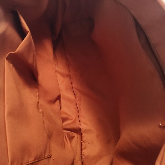 Loulu canvas weekender bag with vegan leather accents, excellent, like new cond. - Picture 5 of 5